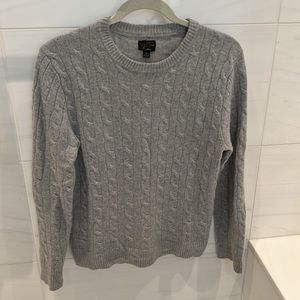 J Crew Men’s Cashmere Cable Knit Sweater